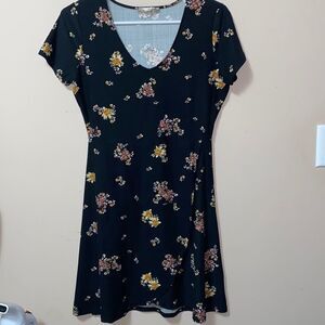 Pink Rose • Floral Dress • Medium